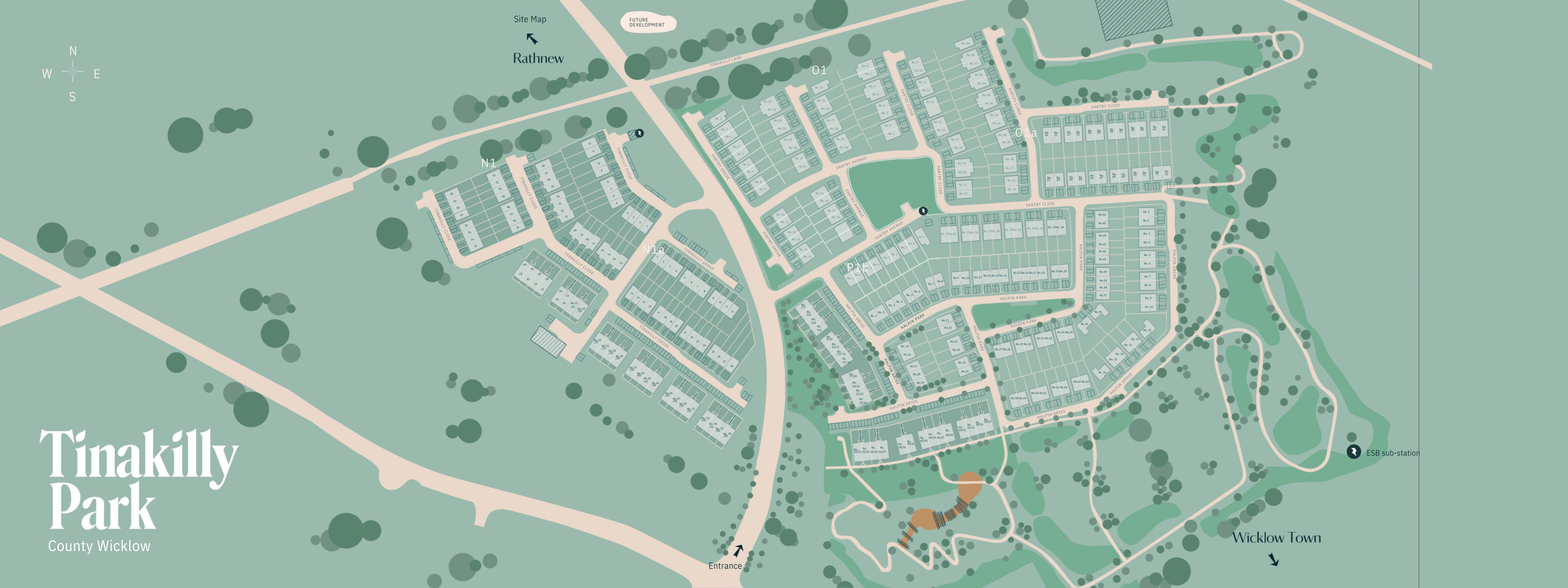 Tinakilly Site Plan